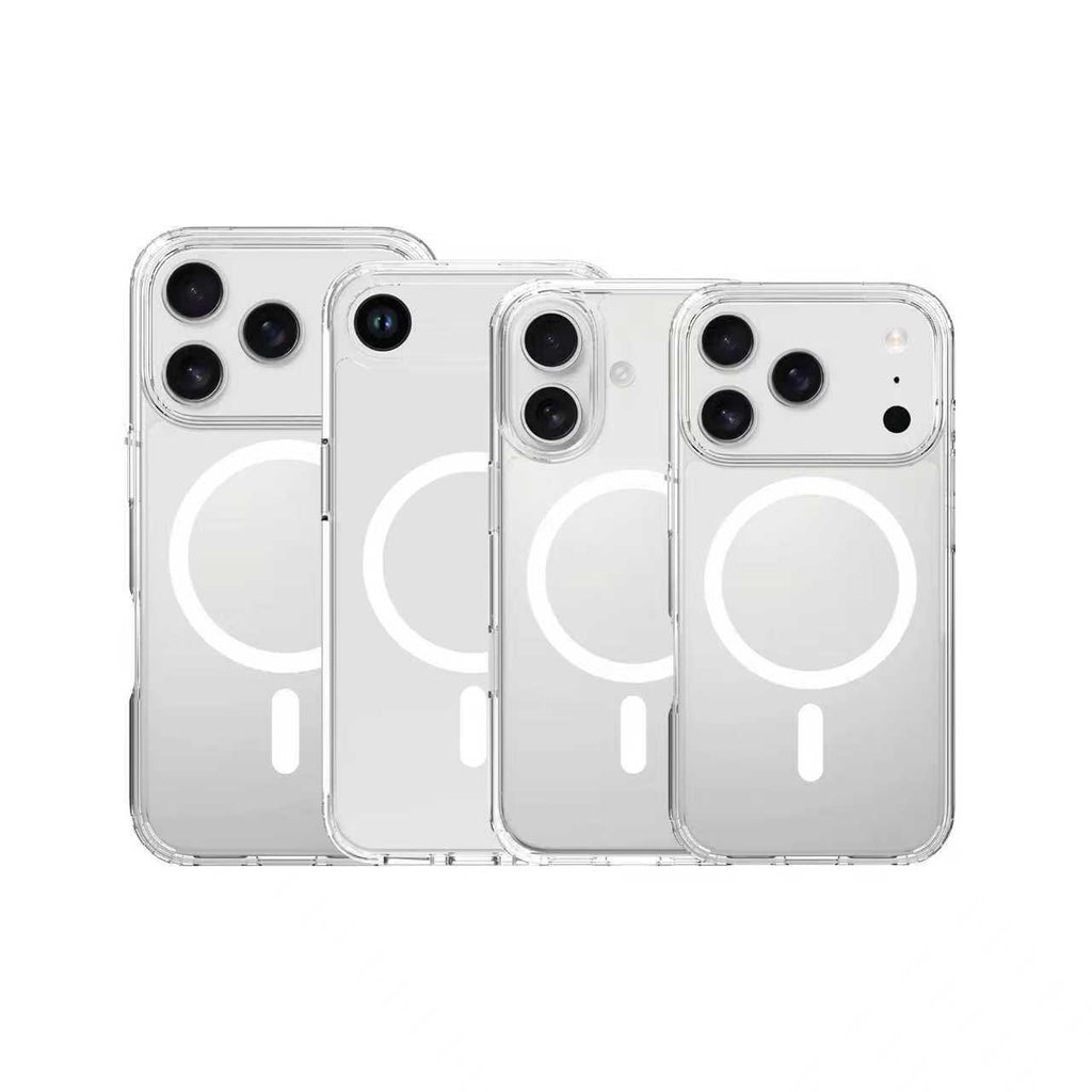 Iphone 17 Series CasesClear MagSafe Case for iPhone 17 / 17 Plus / 17 Pro / 17 Pro Max – Slim, Shockproof & Crystal Transparent
