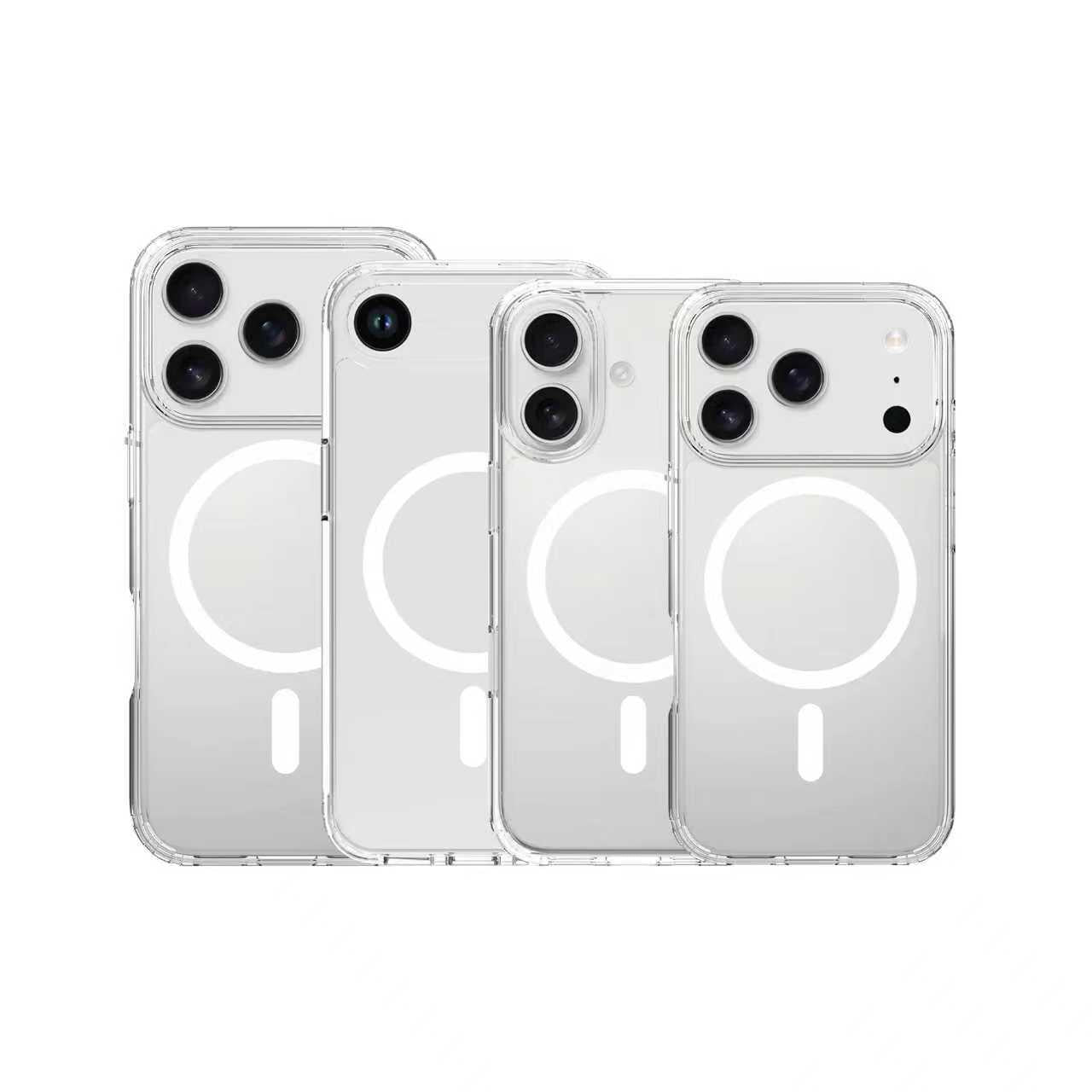 Iphone 17 Series CasesClear MagSafe Case for iPhone 17 / 17 Plus / 17 Pro / 17 Pro Max – Slim, Shockproof & Crystal Transparent