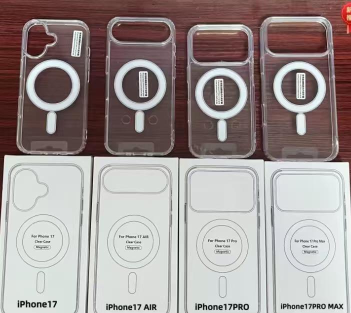 Iphone 17 Series CasesClear MagSafe Case for iPhone 17 / 17 Plus / 17 Pro / 17 Pro Max – Slim, Shockproof & Crystal Transparent