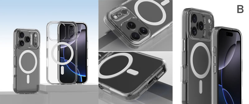 Iphone 17 Series CasesClear MagSafe Case for iPhone 17 / 17 Plus / 17 Pro / 17 Pro Max – Slim, Shockproof & Crystal Transparent
